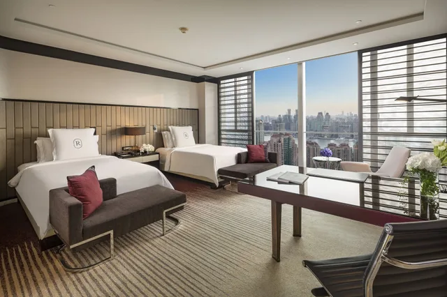 Regent, Club, Twin Beds, City View، Regent Pudong Shanghai 3/5