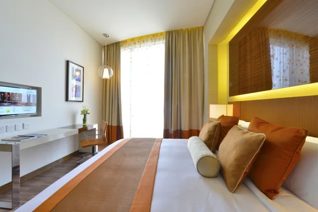 جناح ديلوكس بسريرين مزدوجين بغرفتي نوم، Fraser Suites Diplomatic Area, Bahrain 1/3