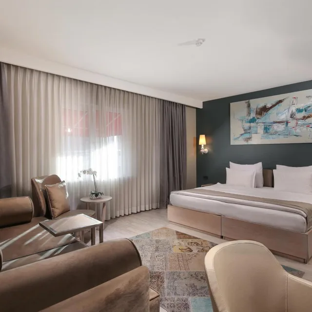 غرفة كبيرة بسريرين منفصلين، The Gate Atasehir Finance Centre 8/10