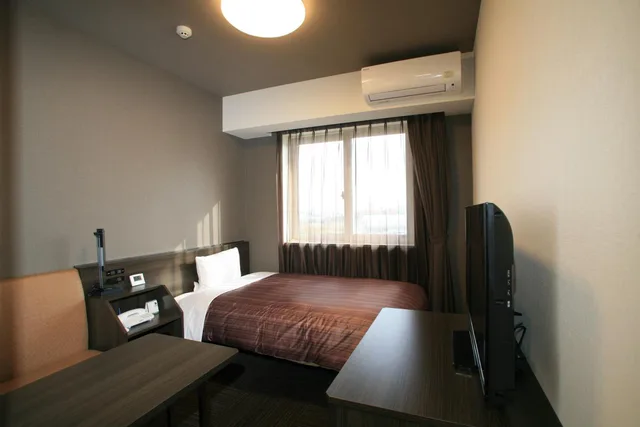 غرفة مفردة صغيرة، Hotel Route-Inn Natori Iwanuma Interchange - Sendai Airport- 3/7