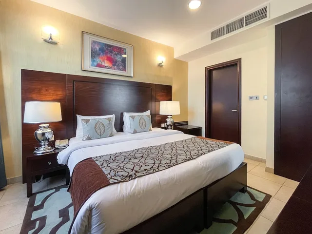 شقة بسرير كينج بإطلالة على المدينة بشرفة بغرفة نوم واحدة، City Stay Residences - Al Barsha 2/4