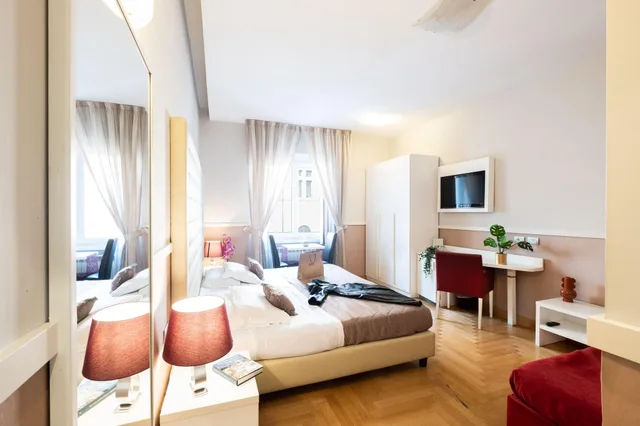 غرفة ديلوكس بسرير كينج، B&B Rome River Inn 2/3