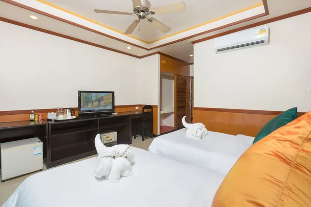 غرفة سوبيريور بسرير كوين بغرفة نوم واحدة، Sunrise Resort Koh Phangan 4/5