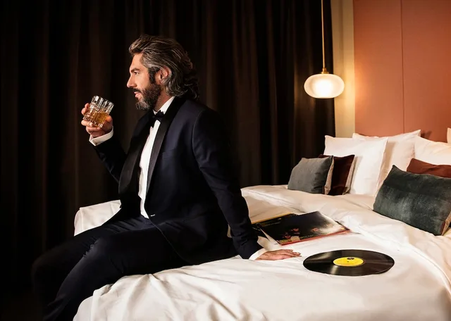 غرفة كومفورت بسريرين منفصلين، JAMS Music Hotel Munich 4/10