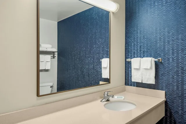 استوديو بسرير كينج مع أريكة، Fairfield Inn And Suites Marion 4/5