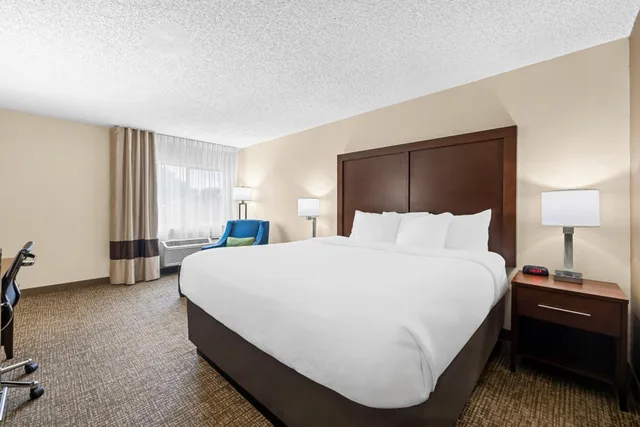 غرفة بسرير كينج يُسمح فيها بالحيوانات الأليفة، Comfort Inn Suites Pueblo 2/4