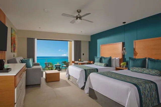 Preferred Club, Junior Suite, 2 Double Beds, Ocean Front، Dreams Cozumel Cape Resort & Spa 2/3