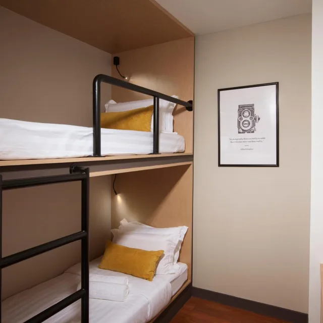 غرفة بسرير بطابقين، Gold3 Boutique Hotel 1/5