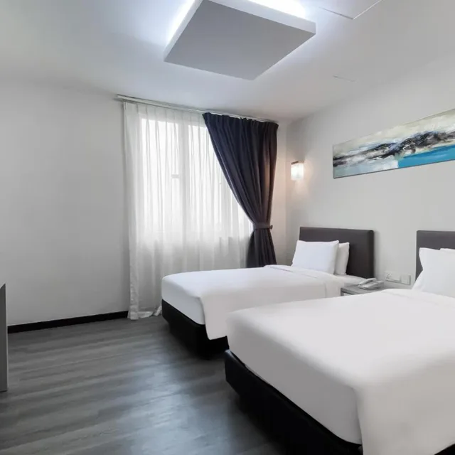 غرفة بريميوم ديلوكس بسريرين منفصلين، Amansari Hotel Nusajaya 3/6