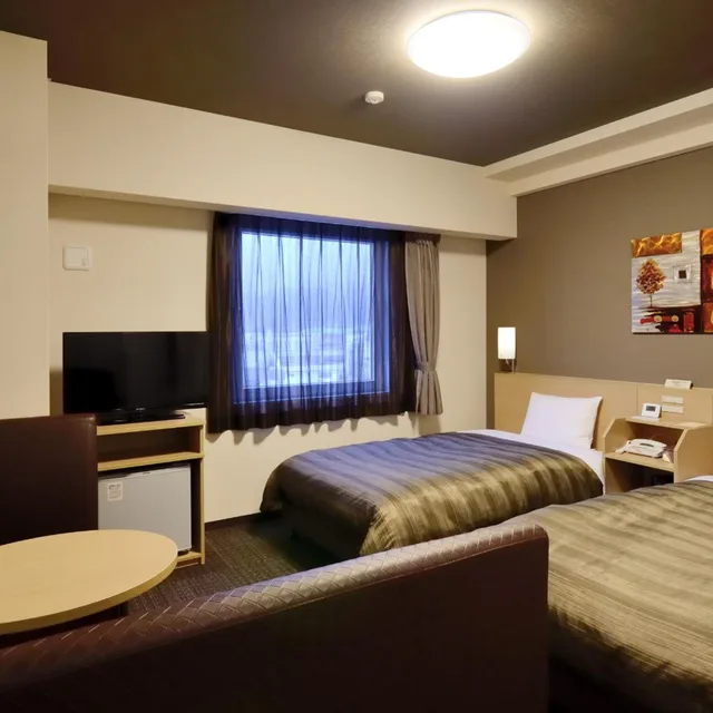 غرفة قياسية بسريرين منفصلين، Hotel Route Inn Fuji Chuo Koen Higashi 2/5