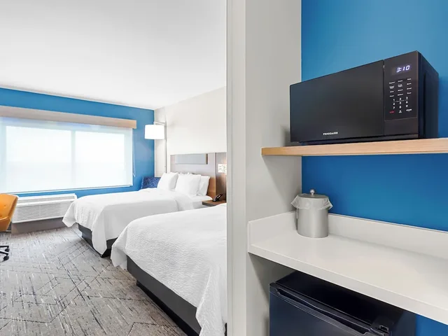 غرفة قياسية بسريرين كوين لذوي الإعاقة، Holiday Inn Express Peotone 8/10