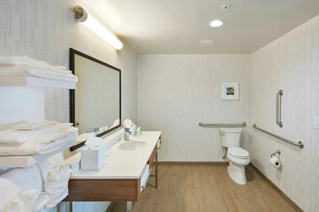 استوديو بسرير كينج لذوي الإعاقة، Hampton Inn and Suites Sacramento At Csus 4/4