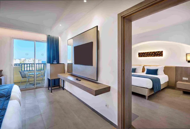 غرفة متصلة بريميوم بإطلالة على الحديقة، Royal Kenz Thalasso & SPA 2/3