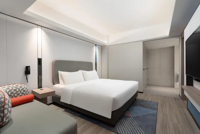 جناح بغرفة نوم واحدة، Holiday Inn Express Shanghai Gumei 3/8
