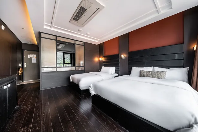 غرفة عائلية بسرير مزدوج وسرير فردي، Brown Dot Hotel Incheon Songdo 10/10
