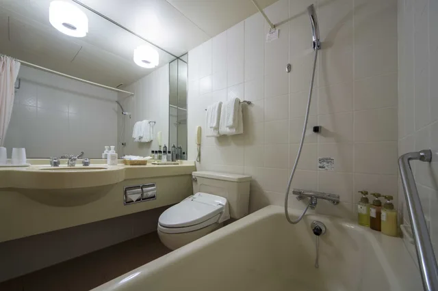 غرفة قياسية بسريرين منفصلين، Yokkaichi Miyako Hotel 3/4