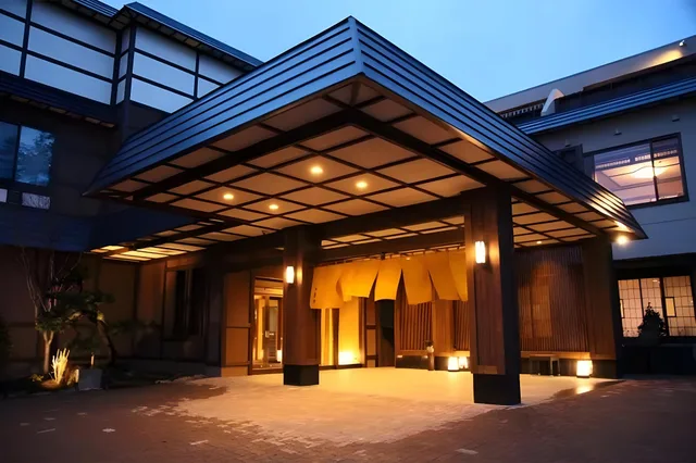 Japanese, Outdoor Bath، Otaru Kourakuen 1/4