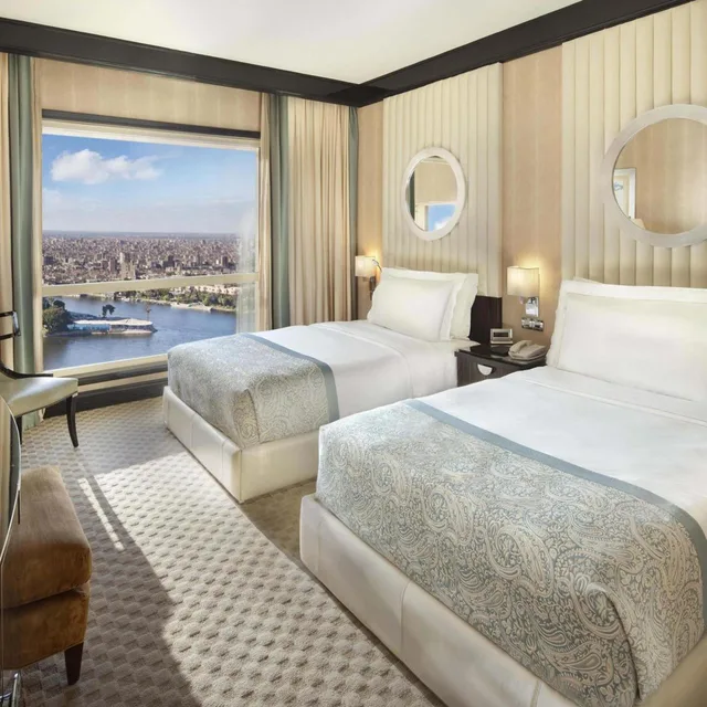 Fairmont Gold, Double Bed, River View, Lounge Access، Fairmont Nile City Hotel 1/7