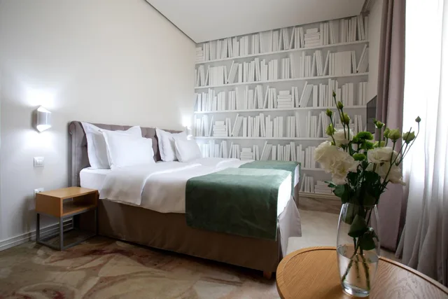 غرفة قياسية بسرير مزدوج أو سريرين منفصلين، Jump INN Hotel 7/10