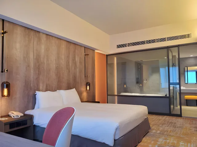 جناح عائلي ديلوكس بسرير مزدوج، Parkview Hotel Hualien 1/2