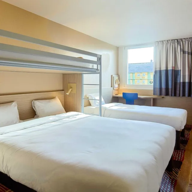 غرفة رباعية، B&B HOTEL Saint Witz Roissy 1/10