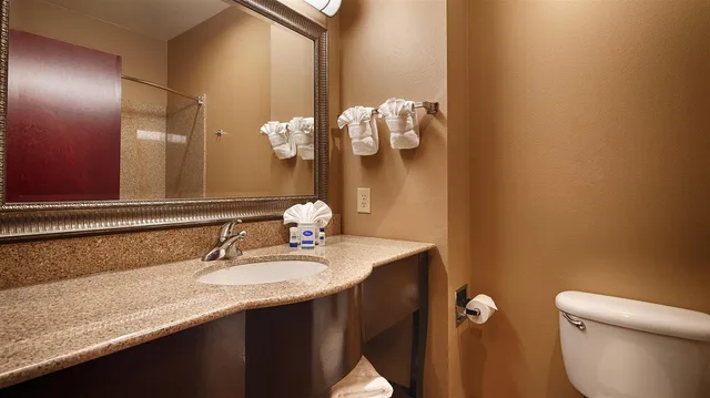 جناح بسرير كينج مع أريكة، Best Western Lamesa Inn and Suites 2/2