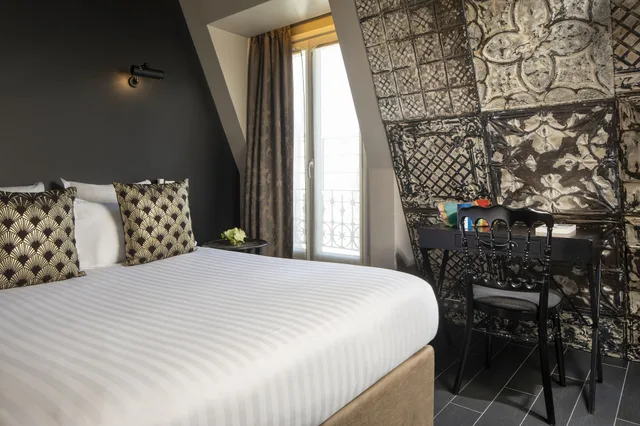 غرفة مفردة بسرير فردي، Grand Hotel Lafayette Buffault 1/5