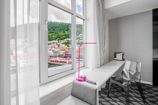 غرفة سوبيريور بسرير كوين بإطلالة على المدينة، Magic Hotel Kløverhuset 10/10