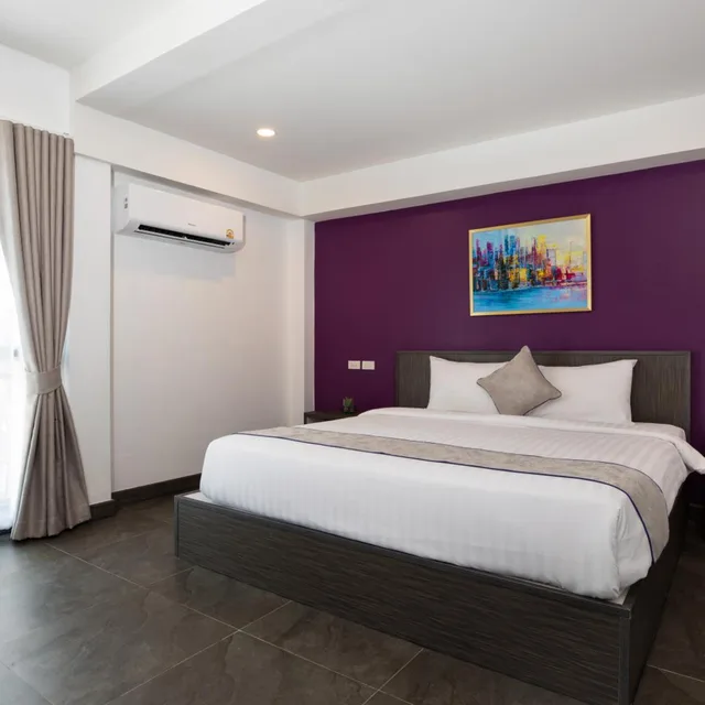 غرفة ديلوكس بسرير مزدوج بشرفة، ASPIRA RESORT KLONG MUANG KRABI 5/10