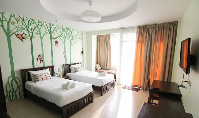 غرفة ديلوكس بسريرين منفصلين، Just Fine Krabi 8/10