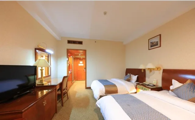 غرفة إليت بسريرين منفصلين، Five Rams City Hotel 2/4