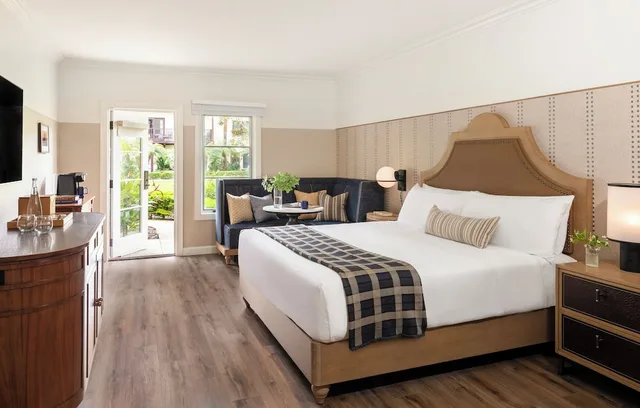 غرفة بسرير كينج بشرفة، Estancia La Jolla Hotel And Spa 5/10