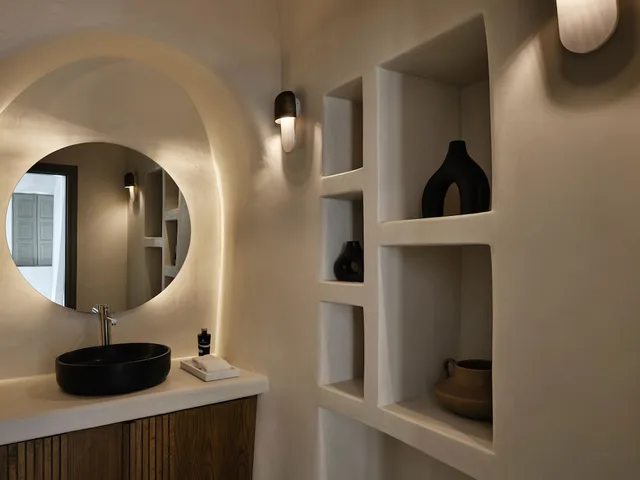 Premier, Suite, King Bed, Outdoor Jetted Tub، Andronis Luxury Suites 5/6