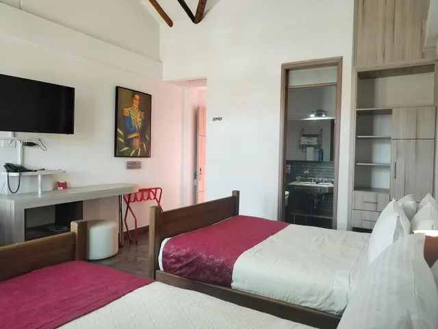 غرفة عائلية بشرفة، Hotel Capitan Ricaurte 5/10