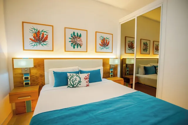 شقة ديلوكس بسريرين مزدوجين بإطلالة على المسبح بشرفة بغرفتي نوم مع أريكة، Xeliter Cana Rock Punta Cana 5/7