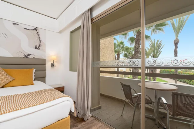غرفة مفردة بإطلالة على الحديقة، Dunes d Or Ocean Club Agadir 5/12