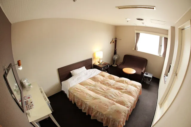 غرفة قياسية بسرير مزدوج بإطلالة على المدينة للمدخنين، Hotel Yamanouchi 1/6