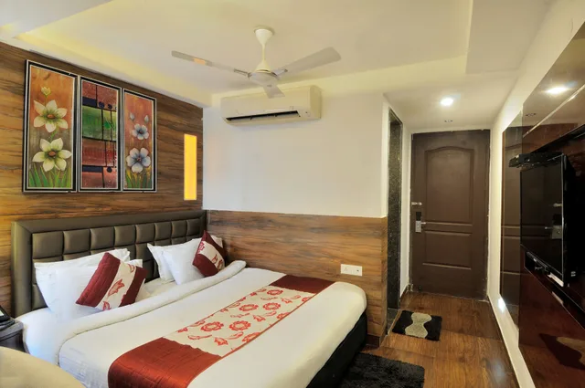 غرفة ديلوكس بسرير مزدوج، Hotel Cabana Pahar Ganj 4/5
