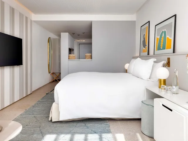 غرفة بريستيج بسريرين منفصلين بإطلالة جزئية على البحر، SOFITEL AGADIR THALASSA SEA AND SPA 5/10