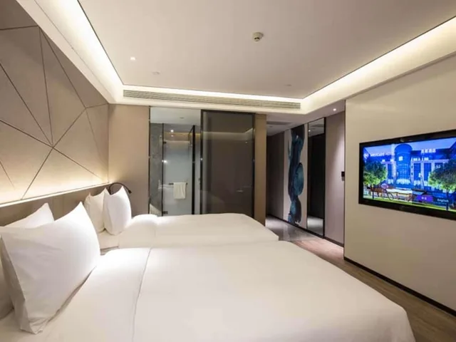 غرفة ديلوكس بسريرين منفصلين، Mercure Xining Haihu CBD 2/8