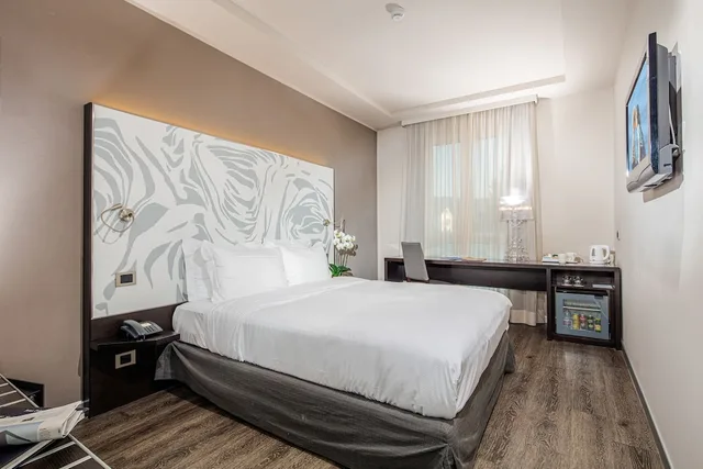 غرفة كومفورت بإطلالة على الحديقة مفردة بسرير كوين، Hotel Franz 1/3