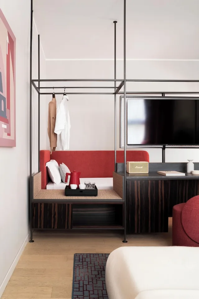 Junior Suite, Studio, Twin Beds, Sofa، Parioli Cube Hotel 6/10