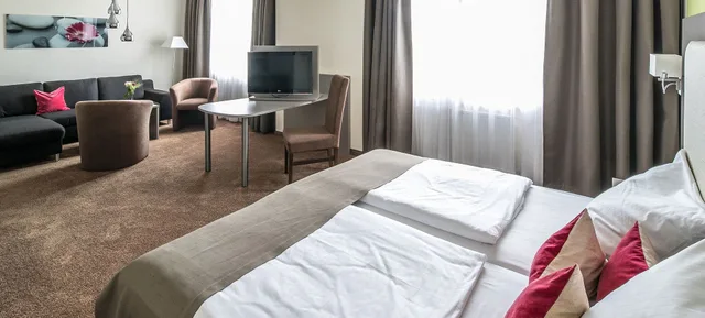 غرفة كومفورت بسريرين منفصلين، Hotel am Krone Park 2/3