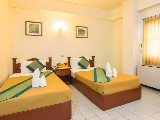 غرفة سوبيريور بسريرين مزدوجين، Khelangnakorn Lampang Hotel 1/2