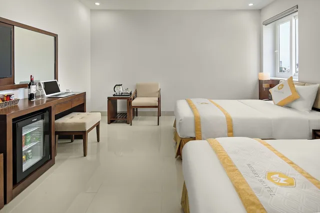 غرفة سوبيريور بسريرين منفصلين، Merry Hotel 1/3