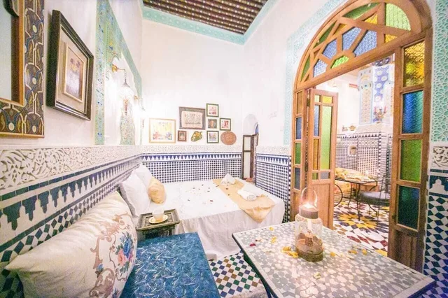 غرفة سوبيريور بسرير كينج، Palais Fes Yahya 1/2