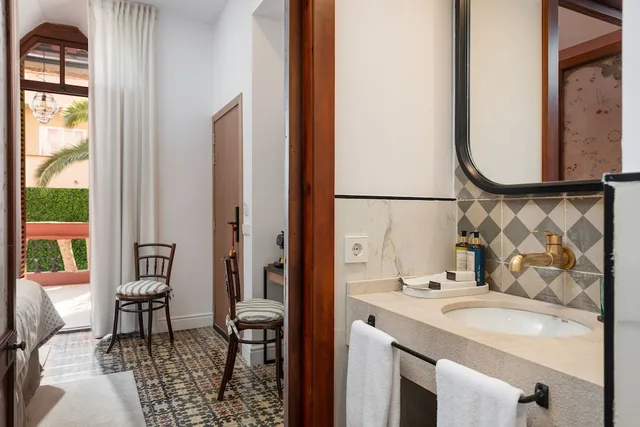 غرفة قياسية بسريرين منفصلين بشرفة، Hotel Can Quetglas 6/8