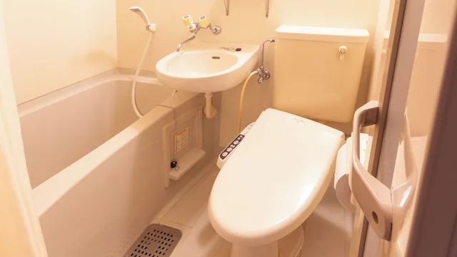 غرفة قياسية بسريرين منفصلين بحوض استحمام، Ooedo Onsen Monogatari Shima Saichoraku 4/4