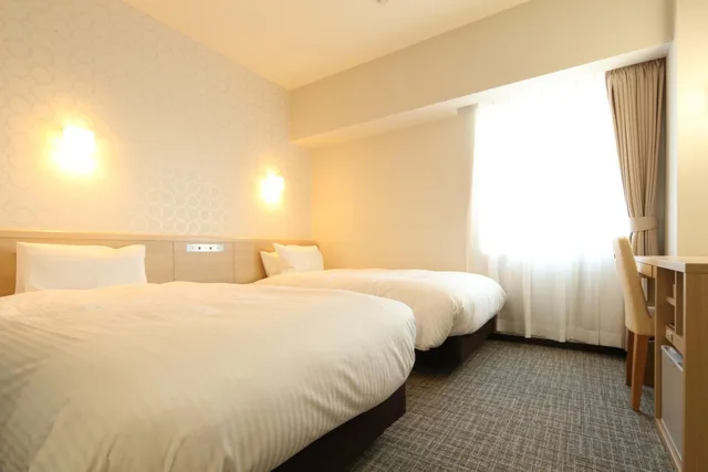 غرفة بسريرين منفصلين، AB Hotel Yukuhashi 1/1
