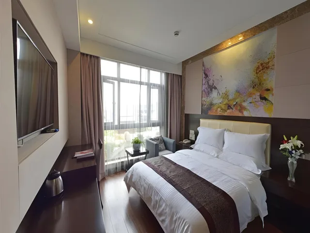 غرفة سوبيريور بسرير كوين، GreenTree Inn Changzhou Dinosaur Park Global Harbor Express Hotel 1/1
